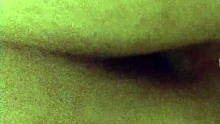 Watch the husband cum in his wife's tight asshole