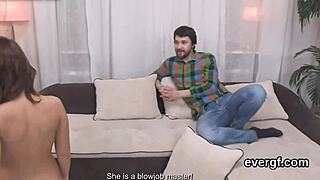 Bankrupt guy shares girlfriend for cash