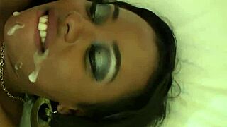 Face Riding Ebony Teen 18+ With Big Tits And Cum In Mouth