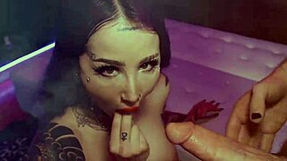 does this curvy beauty with big tits fuck that monster cock wildly?