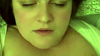 Moaning face caught in intense close-up moment