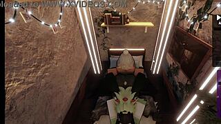 Hot girl fucked through ripped jeans by big cock