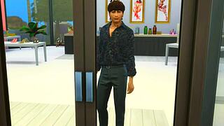 is this cinderella milf getting anal in the shoe store?