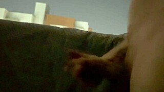 Masturbate on hotel balcony, cum twice in bathroom?