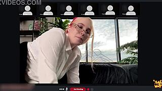 mollyredwolf's sloppy zoom fuck with boyfriend