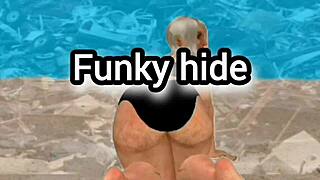 Margarite La Beatch & Funky Hide Engage In Wet Blowjob Sex