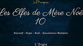 French Elves Engage In Dirty Talk Orgy