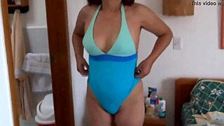 Latina mom relishes beach sex with young black stud