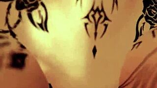 trans girl rides dildo in vr and cums 😘