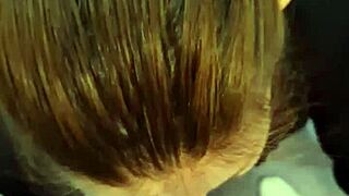 I've Got A Bit More Time To Fuck My Skinny Tattooed Brunette Neighbor In The Bathroom Passionately