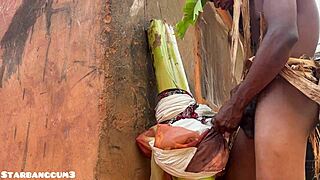 Village warrior, can you handle this chubby slut's huge ass on the ranch?