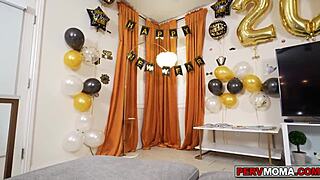 Stepson Austin Makes Stepmom Lilian Stone Feel Good In Lustful Session Counting Down To New Year