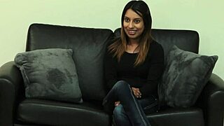 Mandy Mynxx Gags Hard on Cock in Skinny Deepthroat Scene