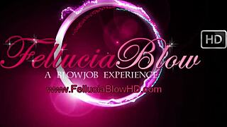 Brunette Delivers Expert Handjob And Blowjob Action