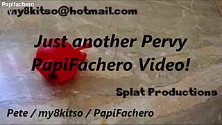 it's summertime and pervy papifachero loves how his cum tanks hang when it's hot out