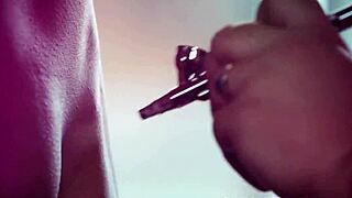 Pretty models in lingerie photoshoot with oral and fingering