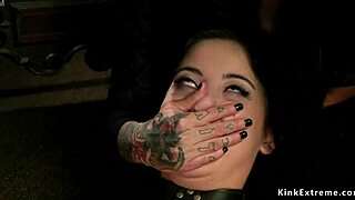 Lesbian Threesome in Bondage Gets Wild