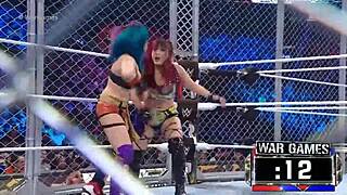 Female Wrestlers Compete In Intense Survivor Series Wargames