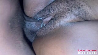 injecting her wet pussy with my long big black cock
