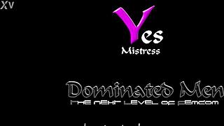 caught jerking off, what a brutal femdom punishment