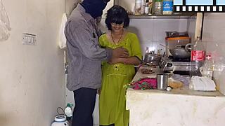 my husband surprises me while cooking and fucks me good in the kitchen 😍