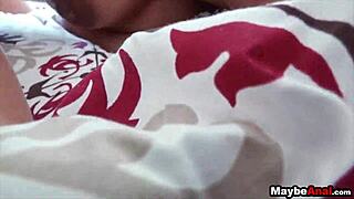 Felt so good fucking her tight asshole after long trip with Soffie