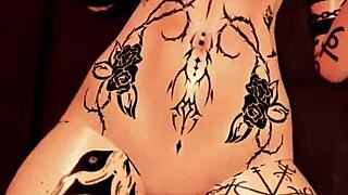 trans girl rides dildo in vr and cums 😘