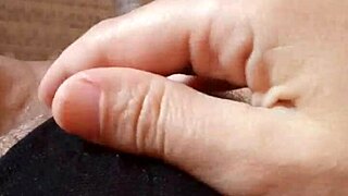 Gretala - pregnant and with transparent thong