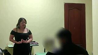 The maid's second day at work