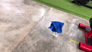 Fresh meat at the gym, I have to fuck that bubble butt fit girl's tight pussy outdoors