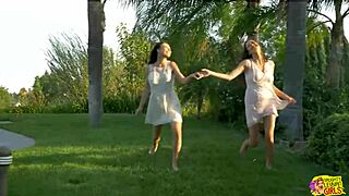 we ran through fields, then had wild lesbian kisses outdoors.