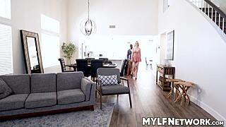 Audrey visits Will for pussy licking