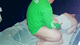 what's with this chubby asian mom getting creampied?