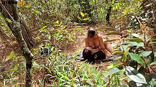 Annie Marin Keeps Coming Back for Wild Outdoor Sex on the Mountain!