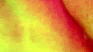 horny bbw fat amateur masturbates roughly with toys in homemade solo video