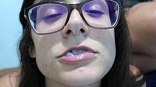 Can you handle Julia Goddess swallowing huge cumshots in this wild compilation?