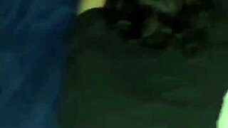 Latina says, Thong on one side, cock all the way to the bottom.