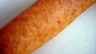 is that tiny shaved pussy squirting yet?