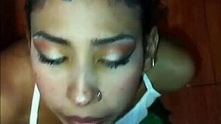 Rossy Ebony Tries Sexy Clothes, Ends Up Fucking