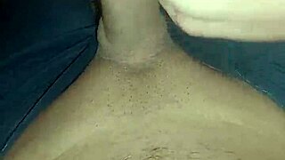 Babe massages big cock then gives blowjob and anal creampie