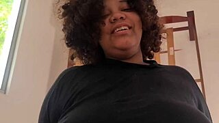 Stepmom with big boobs sneaks into my room at night. Can her curvy body resist my emo charm?