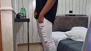 i got a crazy cumshot from huge cock, jerking infinite and open asshole