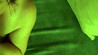 The sad stepmom feels lonely and desperately needs sex to feel better