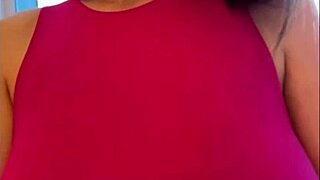 Stepmother Sucks Her Big Milky Tits