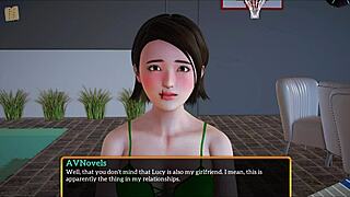 Exploring my new family dynamics in game 343 with brunette amateurs