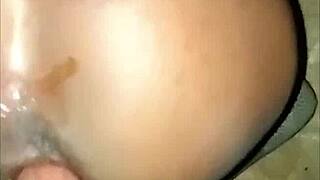 Let's try anal with this skinny slut riding rough assfucking