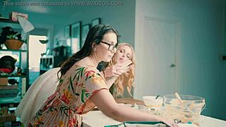 charlie forde teases chasey devil with licks