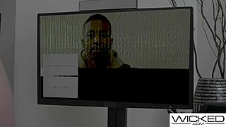 Hot Nerdy Girlfriend With Big Tits Gets Fucked Hard