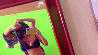 I spotted my professor pleasuring herself in the bathroom, and things got steamy with my friend involved.