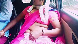 i watched my beautiful indian housewife cheating with boyfriend in car dirty talks and romance